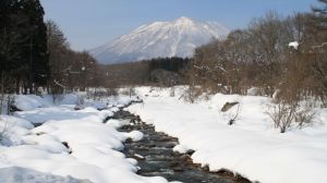 View with a room: The Torii River and Mount Kurohime in their snowy glory | C.W. NICOL PHOTOS